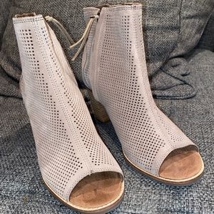 Toms Peep Toe Boots